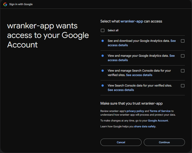 authorize access