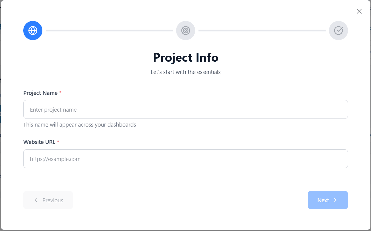 Create Project