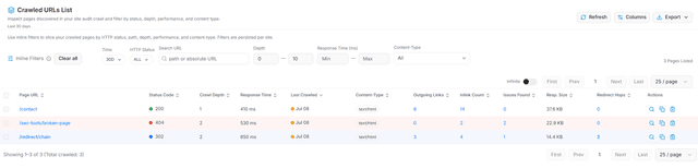 check connecion
